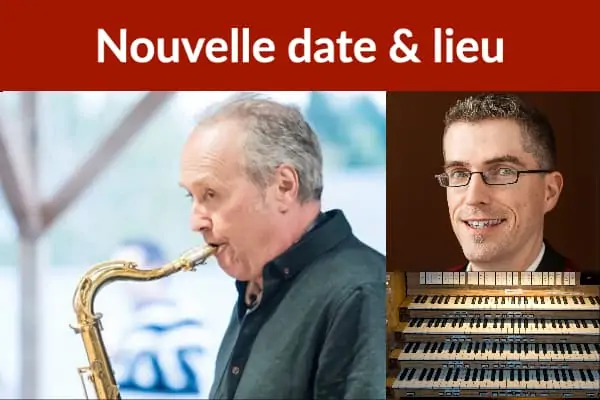 Savoie (saxophone) et Brouillette (orgue)