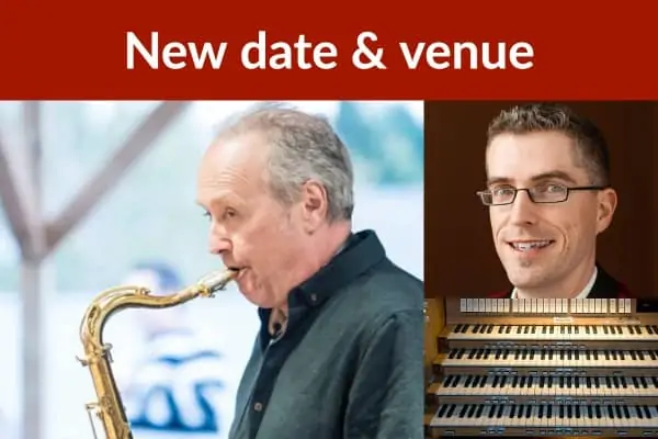 Savoie, saxophone & Brouillette, organ