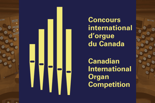 Logo du Concours international d'orgue du Canada